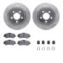 Dynamic Friction 7412-42027 Rotor Kit
