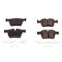 PowerStop 17-1821 PowerStop - Z17 Low-Dust Ceramic Brake Pads with Hardware