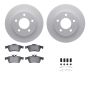 Dynamic Friction 4612-80000 Rotor Kit