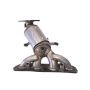FORTLUFT 4401839 Front EPA (Federal) Direct-Fit Catalytic Converter for 20-24 Nissan Kicks, 20-25 Versa