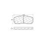 Stoptech 309.80080 Performance Brake Pads