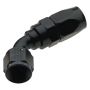 FRAGOLA FRG226013-BL Hose Fitting #12 60 Deg. to #16 Hose Black