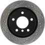Stoptech 128.34049R 99-05 BMW 3-Series Drilled Right Rear Rotor