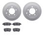 Dynamic Friction 4502-39052 Rotor Kit