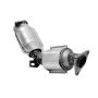 FORTLUFT 4401473 Passenger Side EPA (Federal) Direct-Fit Catalytic Converter for 08-13 Infiniti EX, 09-12 FX35, 13 FX37, 07-08 G35, 08-13 G37, 09-10 M35, 11-13 M37, 07-08 Nissan 350Z, 09-13 370Z