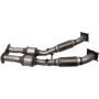 FORTLUFT 4401719 Rear EPA (Federal) Direct-Fit Catalytic Converter for 07-14 Volvo S80, 08-10 V70, 10-14 XC60, 08-14 XC70