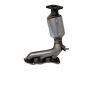 FORTLUFT 4401713 Front Passenger Side EPA (Federal) Direct-Fit Catalytic Converter for 11-16 Toyota Sienna