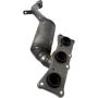 FORTLUFT 4401585 Front EPA (Federal) Direct-Fit Catalytic Converter for 08-13 BMW 1-Series, 07-13 3-Series, 07-10 X5