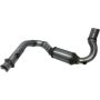 FORTLUFT 4401805 Front Driver Side EPA (Federal) Direct-Fit Catalytic Converter for 06-10 Jeep Commander, 05-10 Grand Cherokee