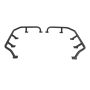 Go Rhino 5933041T SRM300 Tri-Rail Kit (For 40x40in. Rack) - Tex. Blk (Rails ONLY - Req. Platform)