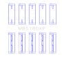 King Renault F8Q/F7R/F8M (Size STD) Performance Main Bearing Set