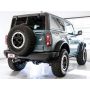AWE Tuning 3015-33456 2021+ Ford Bronco 0FG Dual Rear Exit Exhaust w/Diamond Black Tips & Bash Guard