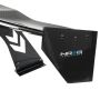 NRG CARB-A692NRG Carbon Fiber Spoiler - Universal (69in.) w/ Diamond Weave/ Logo Stand Cut Out/Lrg Side Plate