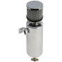 ALLSTAR PERFORMANCE ALL36117 Breather Tank w/1 Bung LH Fitting
