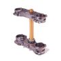 XTrig 501330601301 19+ Suzuki RM-Z 250/ 18+ RM-Z 450 ROCS Tech Triple Clamp 21.5 mm. Offset M12 - Gray