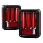 SPYDER 5084798 LED Tail Lights - Version 2 - Red Clear