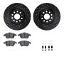 Dynamic Friction 8612-74054 Rotor Kit