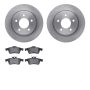 Dynamic Friction 6502-80199 Rotor Kit