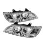 SPYDER 5009098 Projector Headlights - LED Halo - Chrome