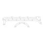 Cometic Gasket C5176-094 Cometic Pontiac 350/400/428/455 V8 .094in Fiber Oil Pan Gasket Kit