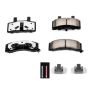 PowerStop Z36-375 PowerStop - Z36 Truck and SUV Carbon-Fiber Ceramic Brake Pads with Hardware Kit
