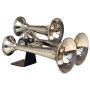 Kleinn Air Horns 502 Kleinn Chrome Triple Horn/ 13.5In/11.75In/8.5In - Chrome-Plated Spun Copper