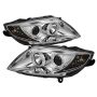 SPYDER 5029683 Projector Headlights - LED Halo - Chrome