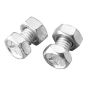 Yuasa Battery 5POLSS16M Yuasa 16mm Nut & Bolt Set for YTX20L - 2 Sets