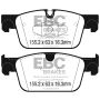 EBC Brakes DP32305C Redstuff Ceramic Low Dust Brake Pads