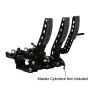 Wilwood 340-12411 Pedal Assembly Floor Mount-Brake Clutch & Throttle w/ Throttle Linkage