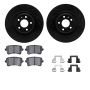 Dynamic Friction 8612-73056 Rotor Kit