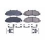 PowerStop 17-679 PowerStop - Z17 Low-Dust Ceramic Brake Pads with Hardware