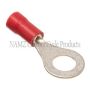 NAMZ NIS-19070-0023 PVC Ring Terminals .25in. / 22-18g (25 Pack)