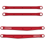 Camburg CAM-120033-RED Ford Raptor 21-23 KINETIK Series Rear Billet Trailing Arm Kit (Red)