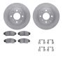 Dynamic Friction 6512-59155 Rotor Kit