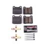 PowerStop Z23-031 PowerStop - Z23 Daily Driver Carbon-Fiber Ceramic Brake Pads with Hardware Kit