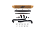 Mishimoto 2014-2016 Ford Fiesta ST 1.6L Front Mount Intercooler (Gold) Kit w/ Pipes (Black)
