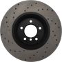 StopTech 07-13 BMW 3 Series Cryo Drilled Sport Left Front Rotor