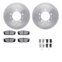 Dynamic Friction 6512-76674 Rotor Kit
