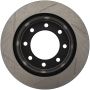 Stoptech 126.66044SL Power Slot 03-06/08-09 Chevy Avalanche 2500 / 04-09 Silverado 3500 4WD/06-09 2WD (Single R