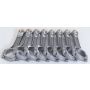 Eagle Chevrolet Small Block 5140 I-Beam Connecting Rod 6.250in w/ 3/8in ARP 8740 (Set of 8)