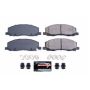 PowerStop Z23-1558 PowerStop - Z23 Daily Driver Carbon-Fiber Ceramic Brake Pads with Hardware Kit