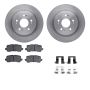 Dynamic Friction 6512-58127 Rotor Kit