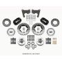 Wilwood 140-15196-D Forged Dynalite Front Kit 11.00in Drilled 65-72 CDP C Body -Drum