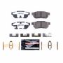 PowerStop Z26-374 PowerStop - Z26 Performance Carbon-Fiber Ceramic Brake Pads with Hardware Kit