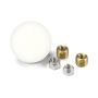 LOKAR LOKSK-6883 Shift Knob 2-1/4in White