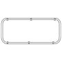 Cometic Gasket C5236-156 Cometic Chrysler 392 FirePower .156in Cork Valve Cover Gasket Set