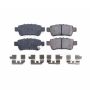 PowerStop 17-1088 PowerStop - Z17 Low-Dust Ceramic Brake Pads with Hardware