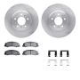 Dynamic Friction 6612-45007 Rotor Kit
