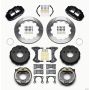 Wilwood 140-13734 Narrow Superlite 4R Rear P-Brk Kit 12.88in Big Ford 2.00in Off Bronco 5 x 5.50